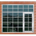 Fenster / Edelstahltür / Fenster mit Tür zusammen / (6731)